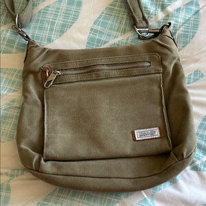 Travelon Khaki Crossbody Bag